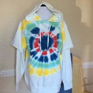 Off Duty tie dyed sweatshirt NWT